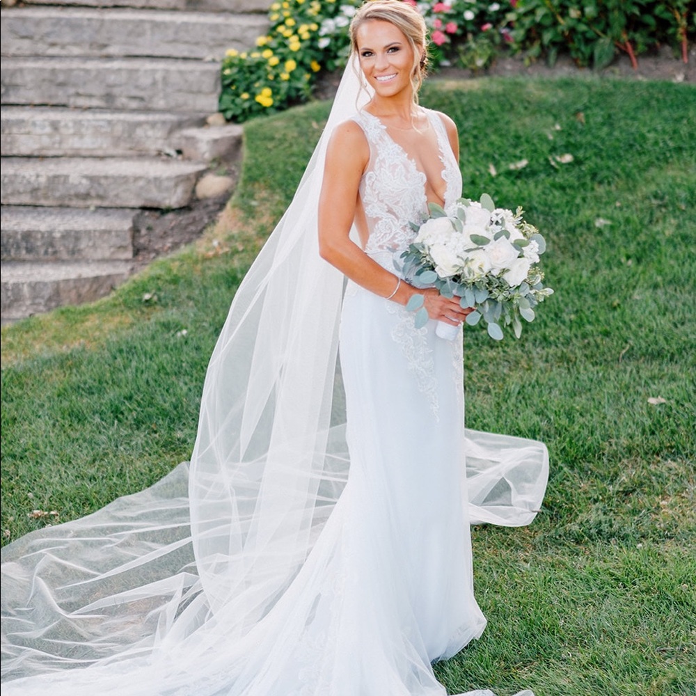Ines Di Santo designer Wedding dress